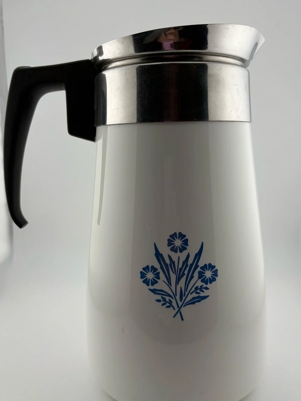 Corning Ware Blue Cornflower 9 Cup Percolator - no insides no lid